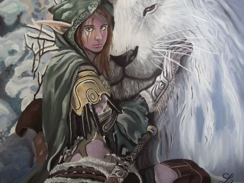 la belle et le lion